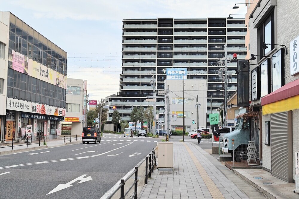 「白子駅前東」交差点を左に曲がります